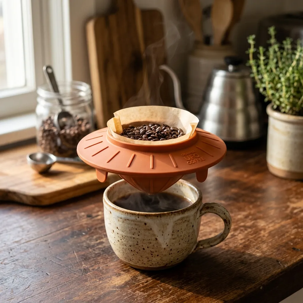 UFO-Über-Kaffee-Filter