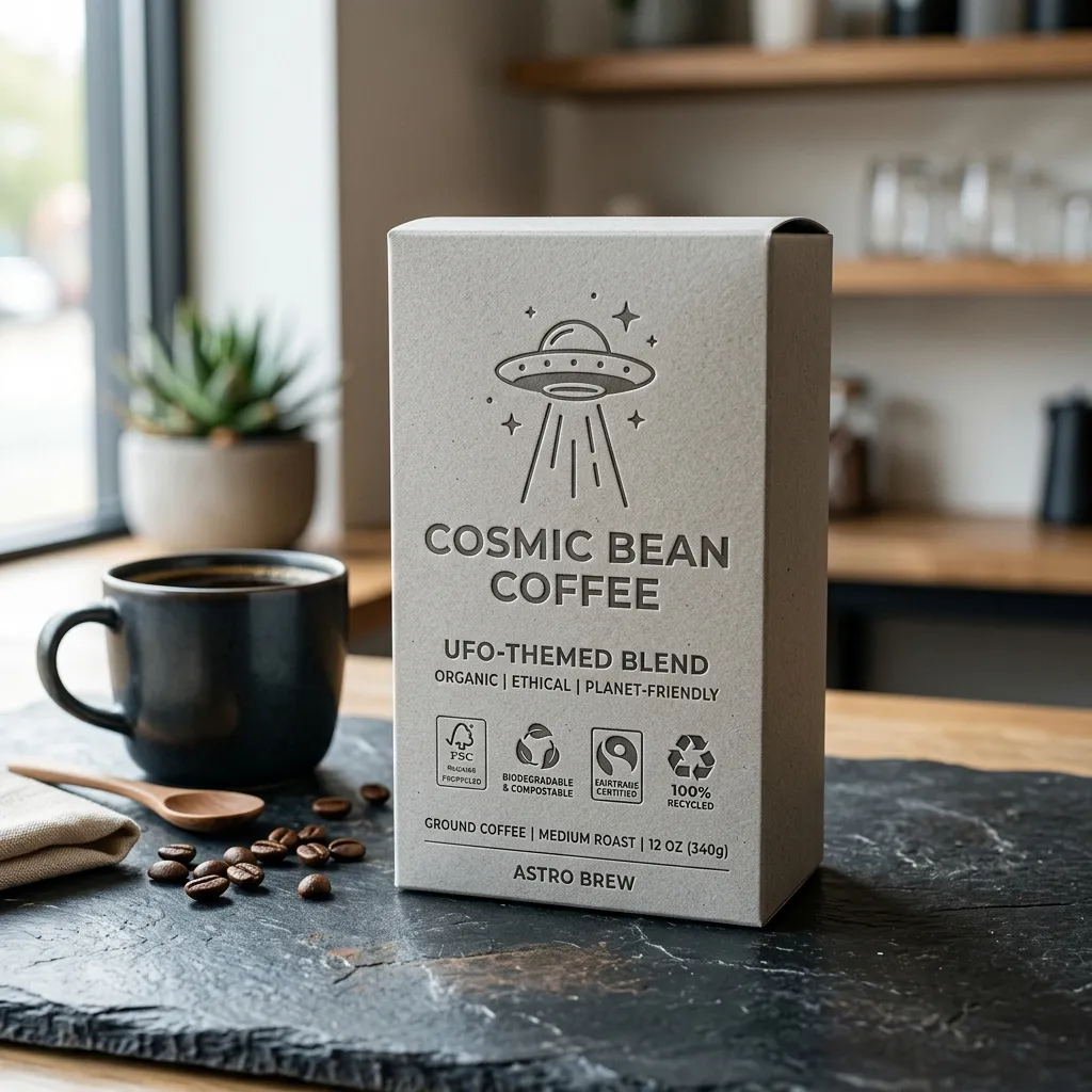 Nachhaltig-UFO-Kaffee-Verpackung