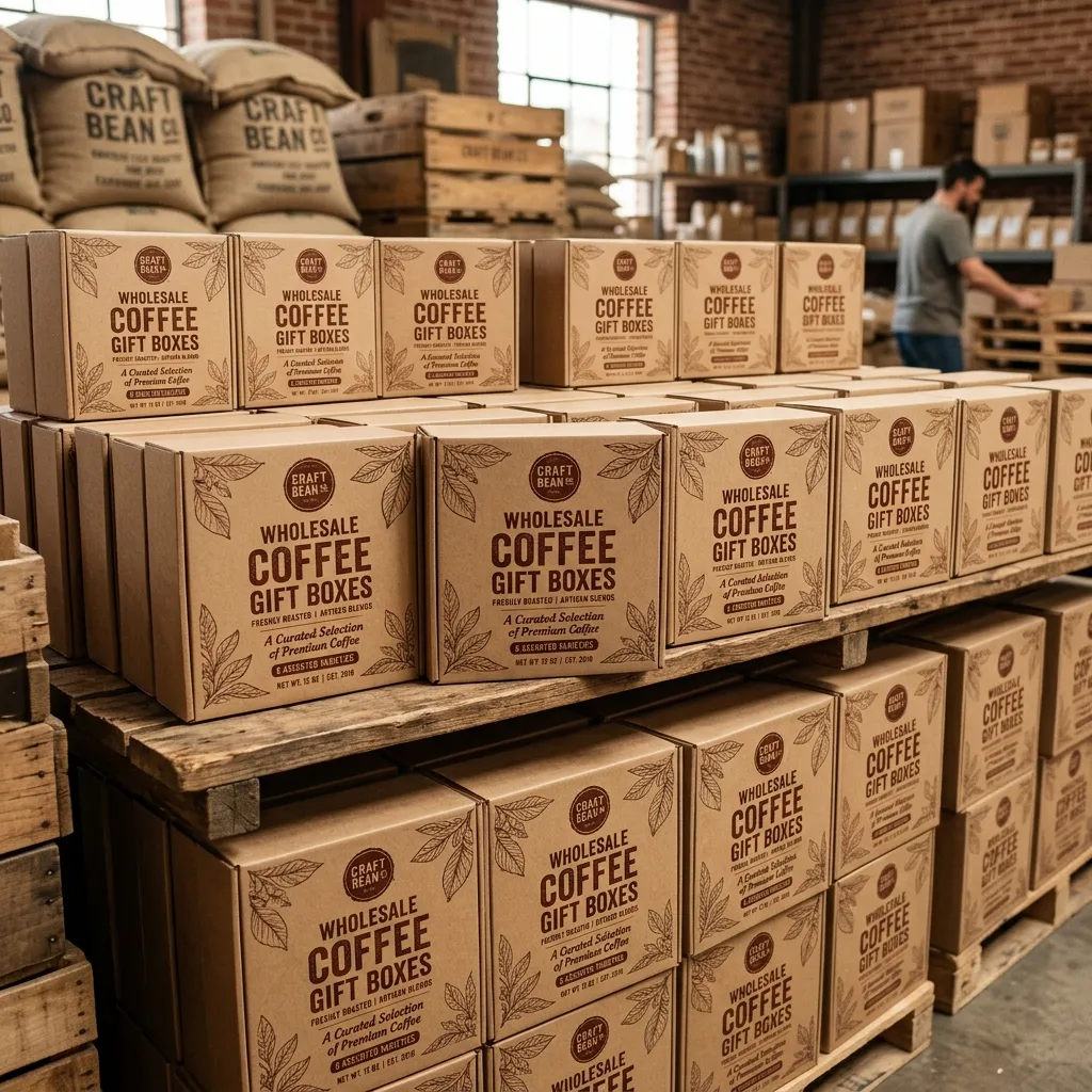 Großhandels-Kaffee-Geschenkboxen