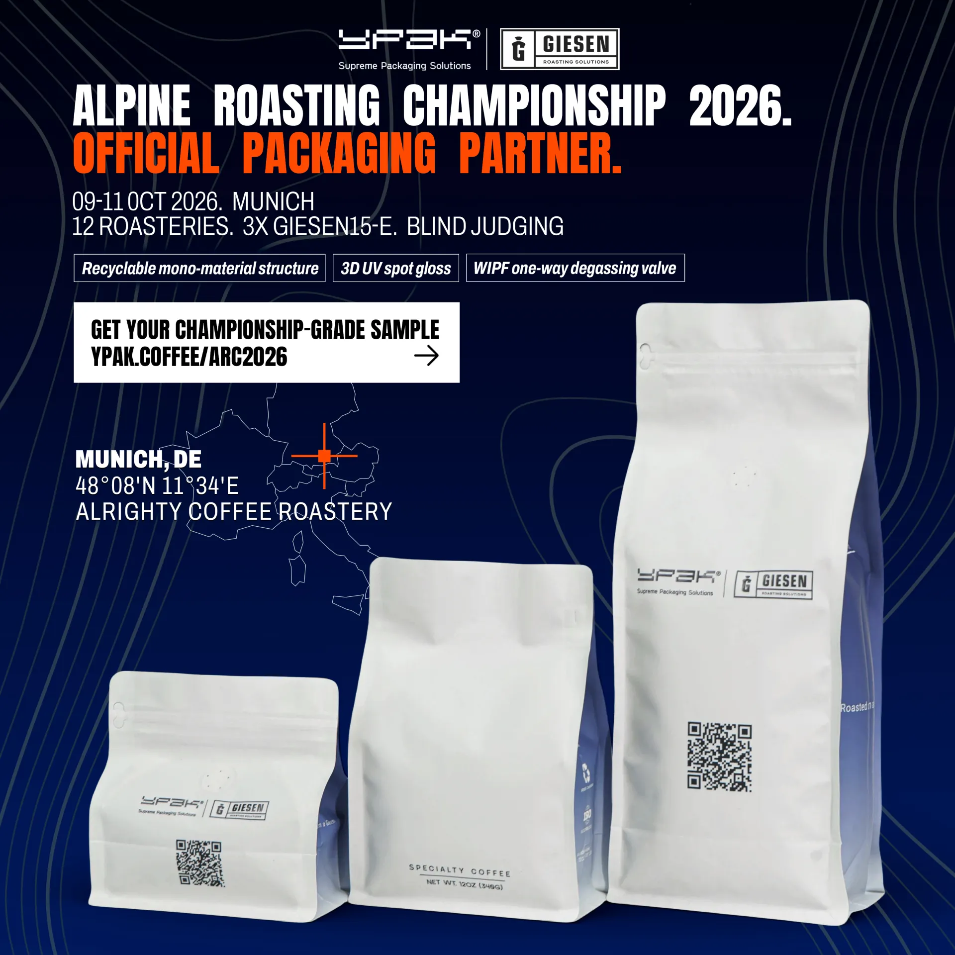 Co-Branded-Kaffeeverpackung