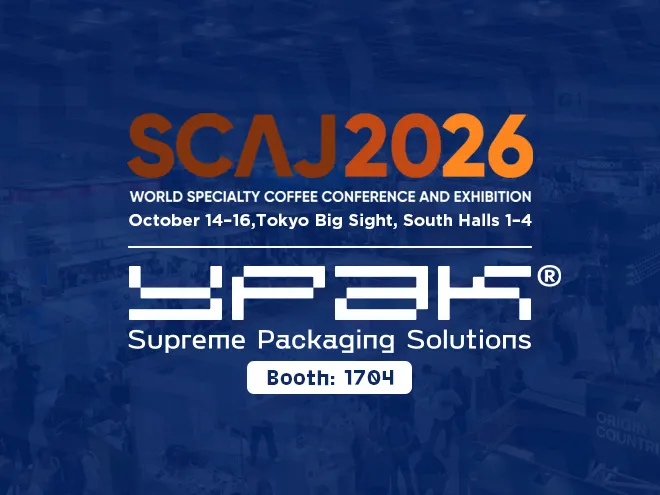 SCAJ 2026 Einladung zur Kaffeeverpackungsausstellung von YPAK