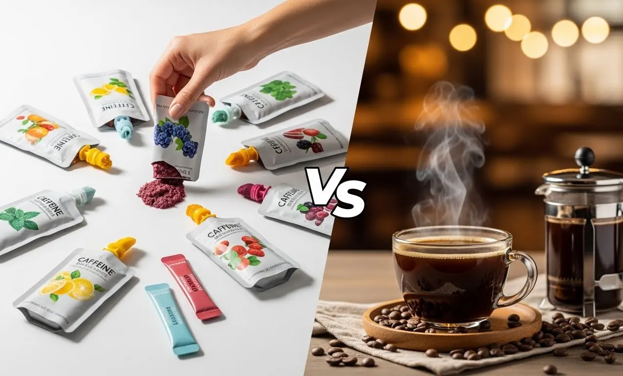 Koffeinbeutel vs. Kaffee: Was ist besser?