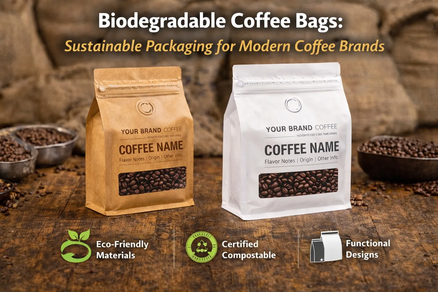 Was sind biologisch abbaubare Kaffeebeutel?