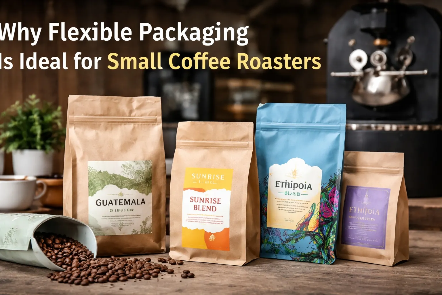 Warum wählen kleine Kaffeeröster flexible Verpackungen??
