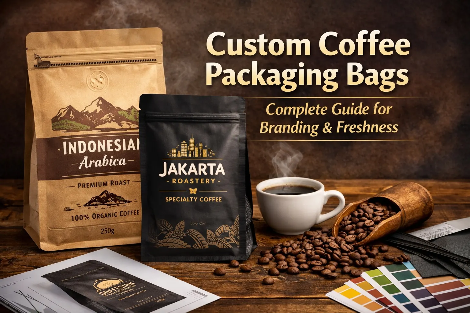 Maßgeschneiderte Kaffeeverpackungsbeutel zur Stärkung des Markenimages
