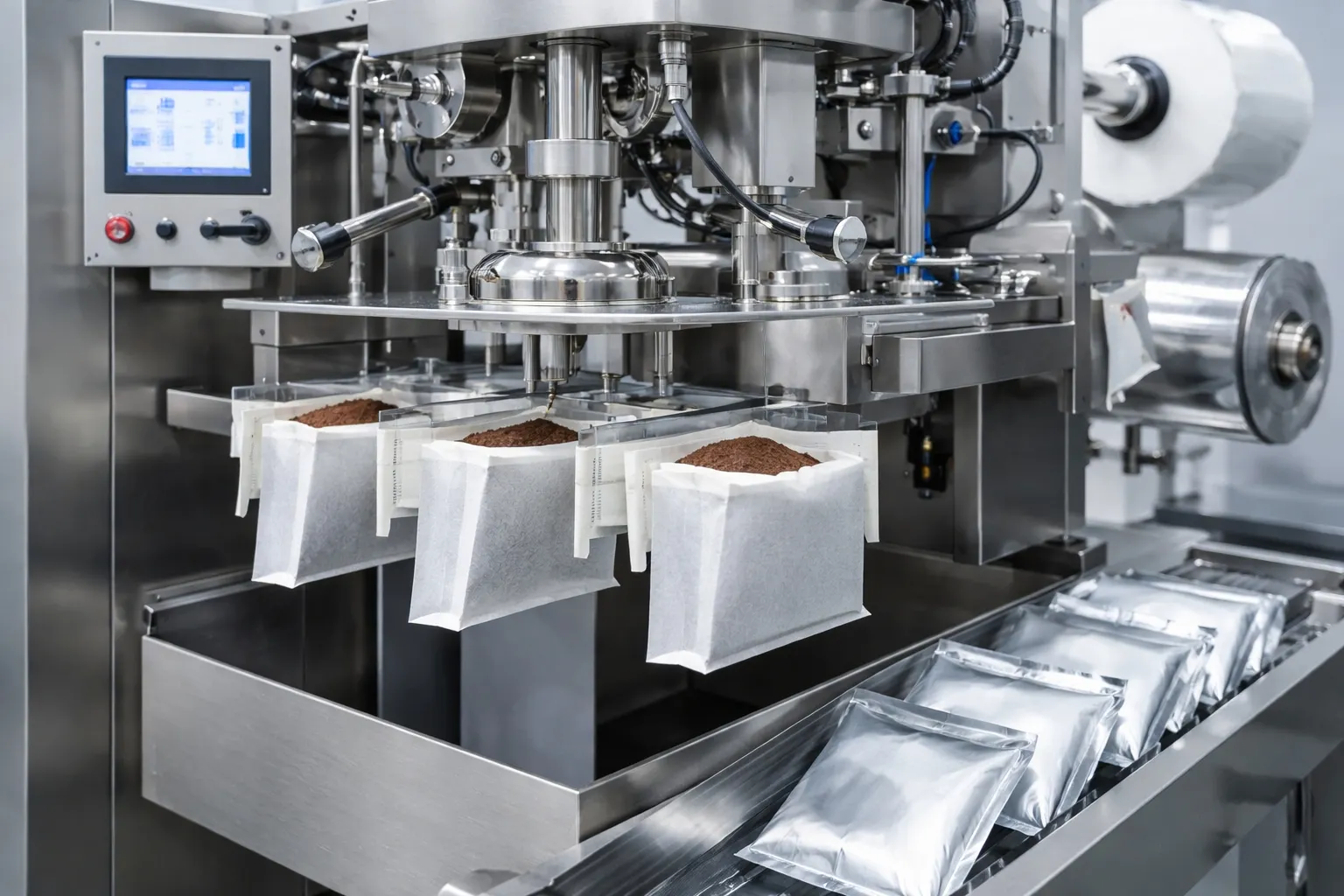 Tropfkaffee-Beutelverpackungsmaschine