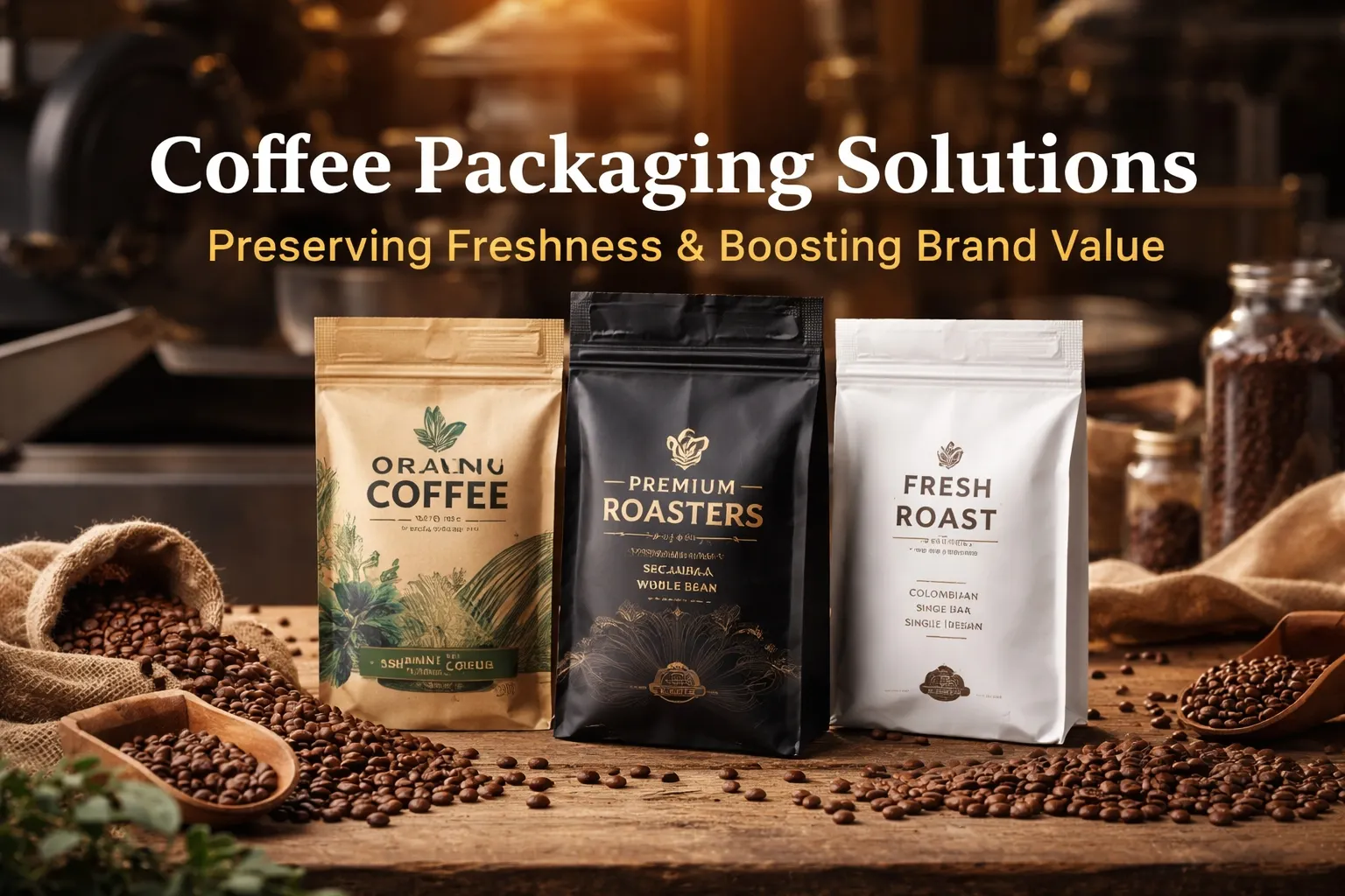 Der Wert der Kaffeebohnenverpackungsbeutel