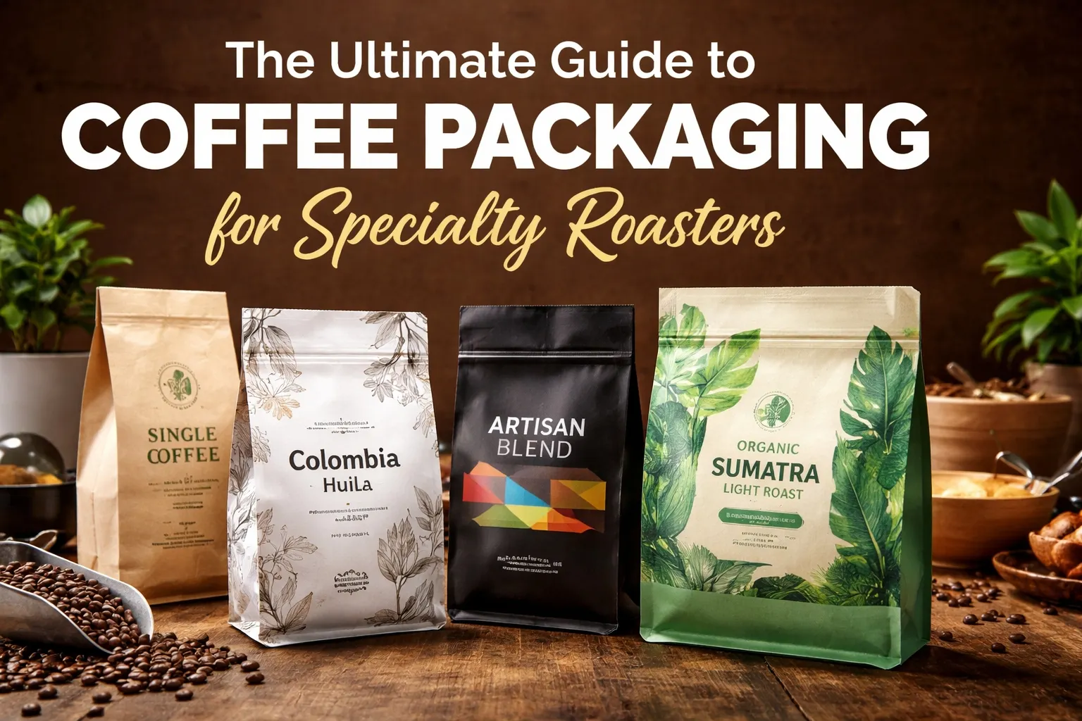 Der ultimative Leitfaden für Kaffeeverpackungen für Spezialröster