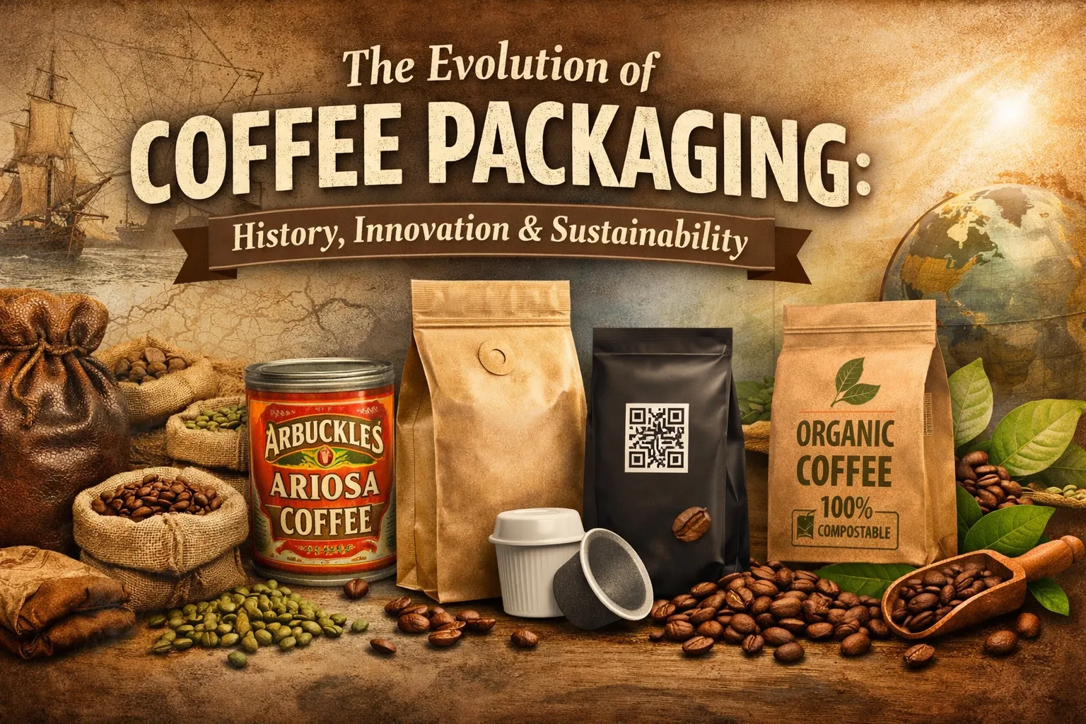Die Entwicklung der Kaffeeverpackung