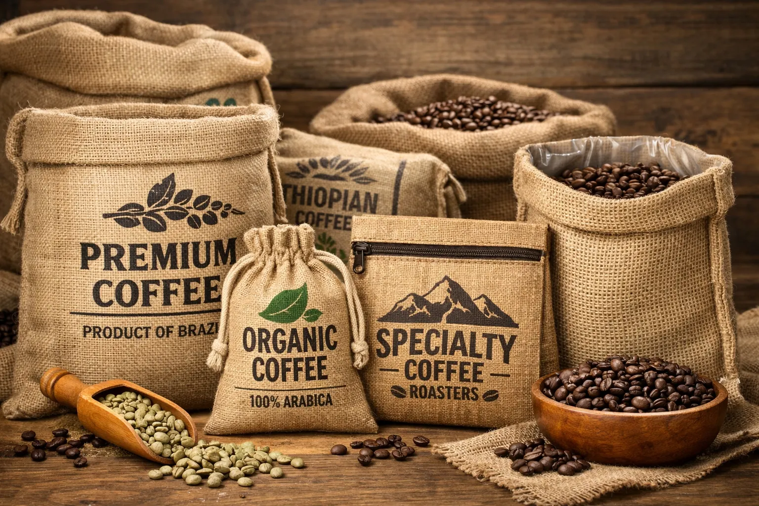 Jutebeutel für Kaffeeverpackungen: Nachhaltige und langlebige Lösungen