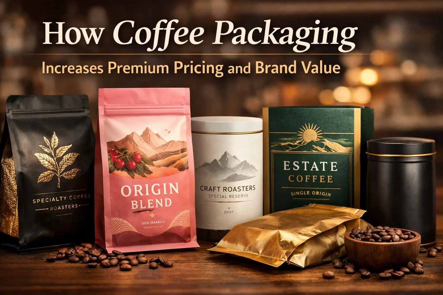 Wie ein Kaffeeverpackungsunternehmen Premiumpreise und Markenwert erhöht