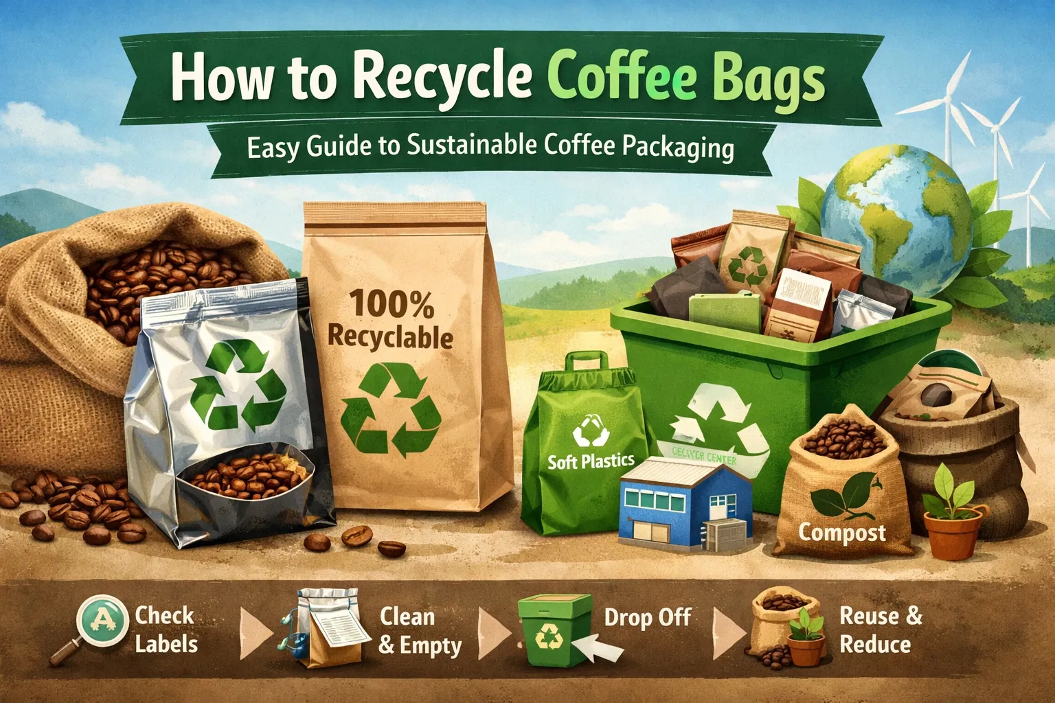 sind Kaffeebeutel recycelbar