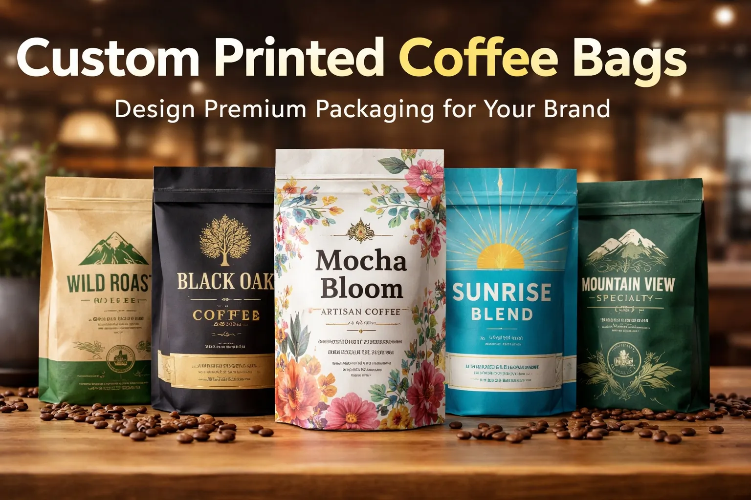 Wie man individuell bedruckte Kaffeebeutel erstellt?