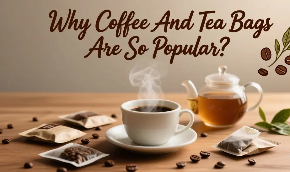 Warum Kaffee und Teebeutel so beliebt sind?